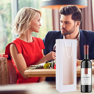 박스 브라운 색 환경적 오래가는 용지를 패키징하는 고급 크라프트 지 와인 2