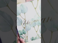 럭셔리 선물 포장 상자 두 턱 접는 향수 향수 촛불 포장 상자 삽입