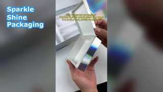 호화스러운 자필 보석함 주문 포장