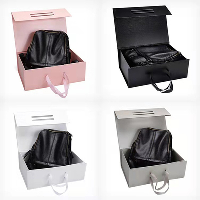 선물 상자 장소 특수 종이 선물 상자를 폴딩시키는 도매 맞춘 가발