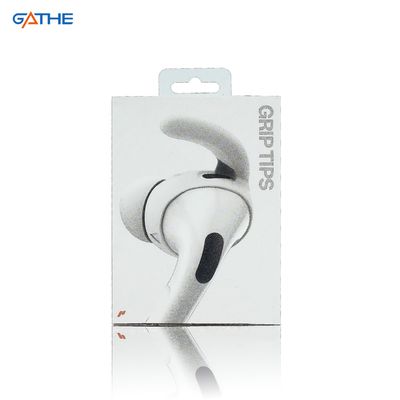 OEM 하얀 접이식 귀장용 전자 카드 박스 손잡이가 있는 종이 박스