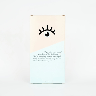 패션 디자인 사용자 지정 메이크업 제품 PVC 창과 함께 두 개의 투크 종이 상자 패키지