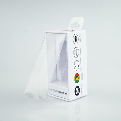 새로운 디자인 전기 자동차 전화 충전기 박스 USB 자동차 충전 포장 상자 투명한 PVC 필름 창문