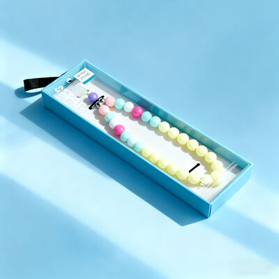 사용자 지정 로고 보석 팔찌 상자 패키지 귀화 전화 줄기 선물 포장 창문과 함께 종이 상자